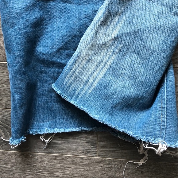 Diesel mod Hipper Custom Culottes 28/19 super extra flare raw cut capri hem - Picture 4 of 4